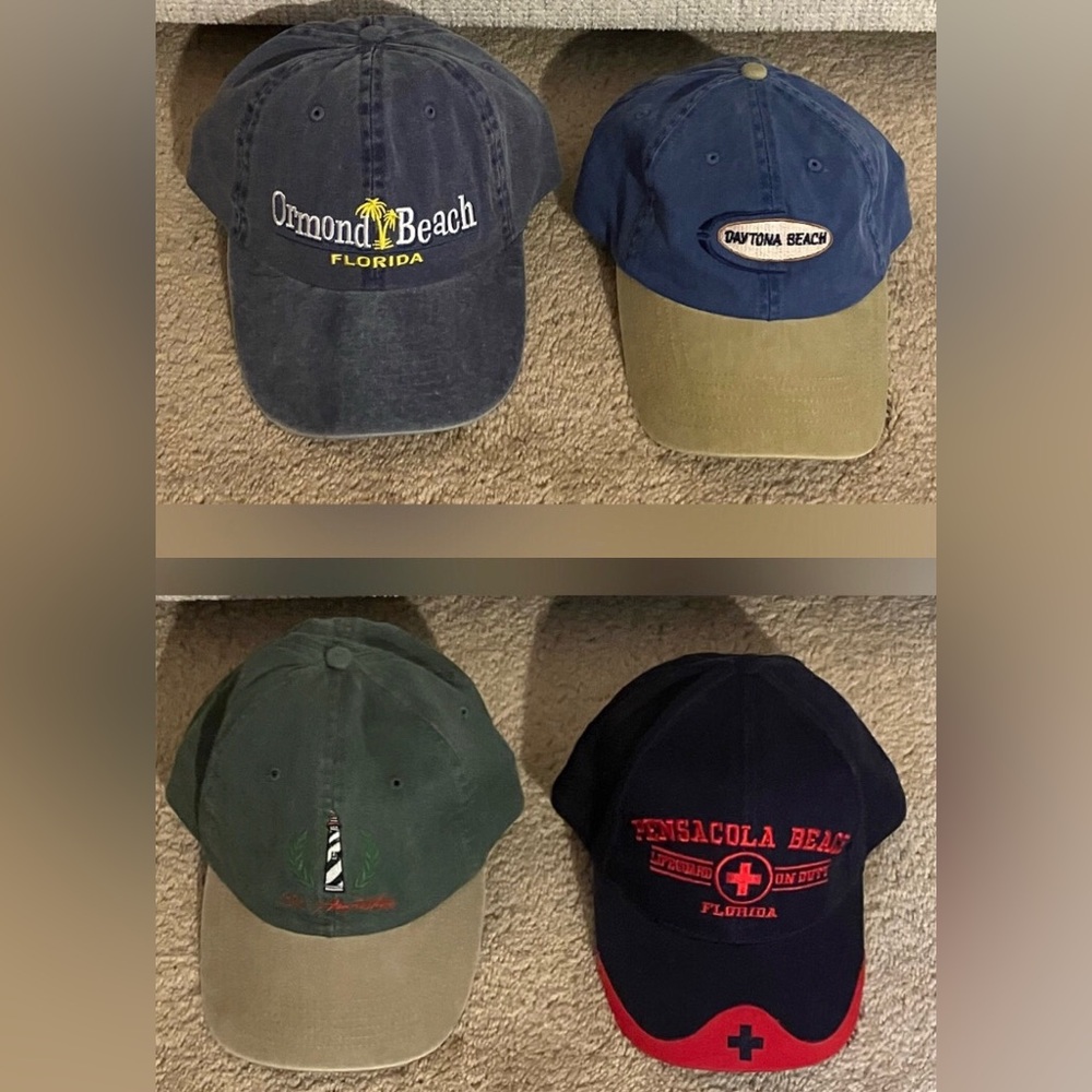 Set of 4 Florida Baseball Hats